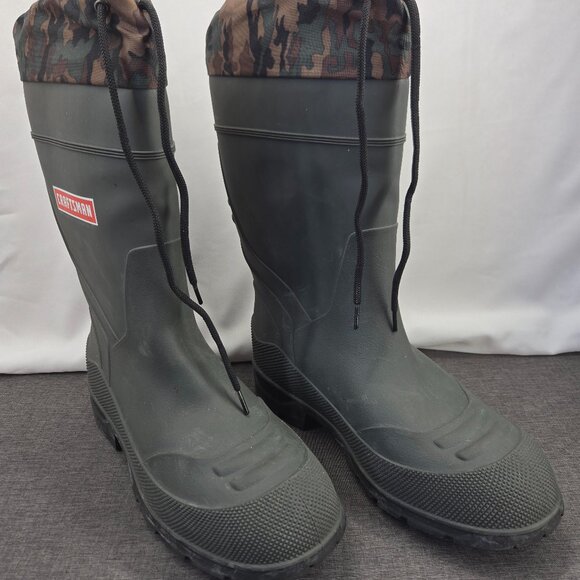 Craftsman Men's (Size 10) Camouflage Rubber Work Boots - Picture 1 of 7